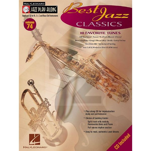 Image Hal Leonard Jazz Play-Along Best Jazz