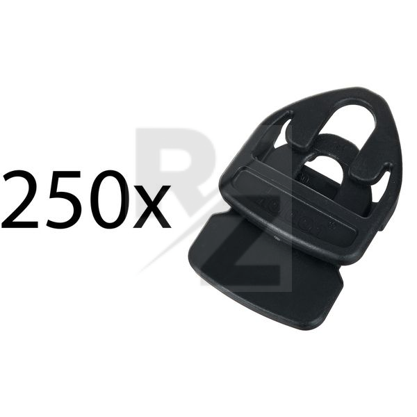 Image Holdon Xtra Clip Black 250pcs Pack