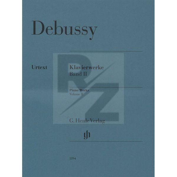 Image Henle Verlag Debussy Klavierwerke 2