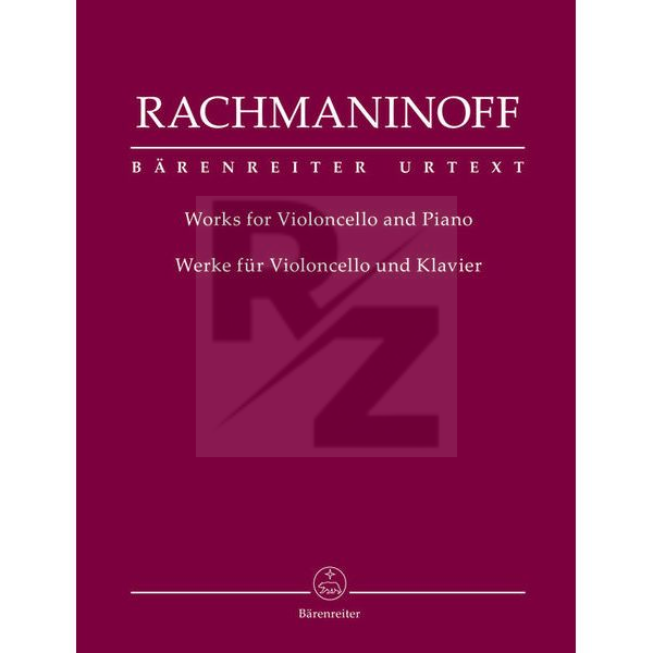 Image Bärenreiter Rachmaninow Werke for Cello