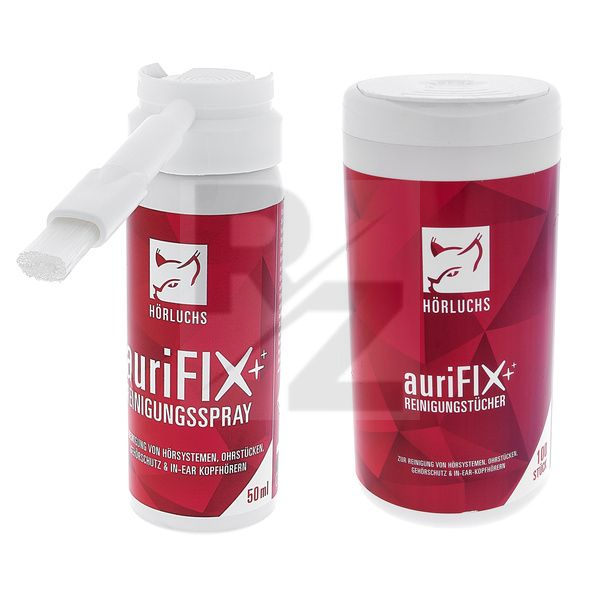 Image Hörluchs auriFIX cleaning Set 100