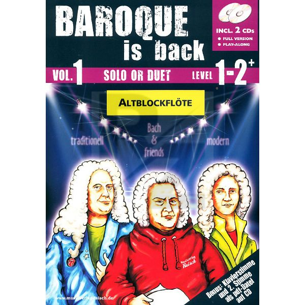 Image Musikverlag Raisch Baroque Is Back AltoRecorder 1