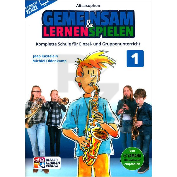 Image Bläser-Schulen-Verlag Gemeinsam Lernen 1 A-Sax