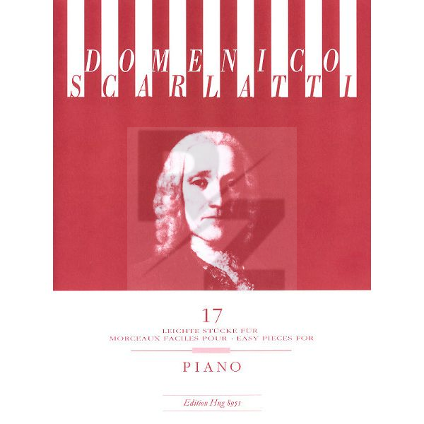 Image Edition Hug Scarlatti 17 leichte Stücke