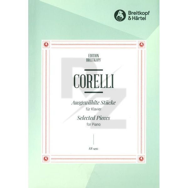 Image Breitkopf & Härtel Corelli Ausgewählte Stücke