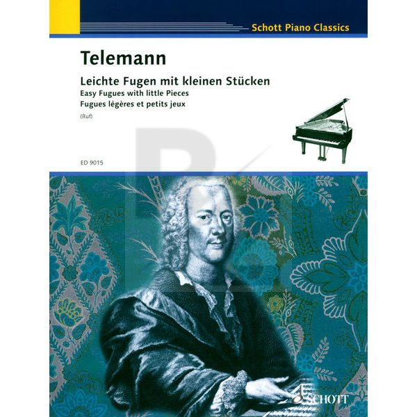 Image Schott Telemann Leichte Fugen
