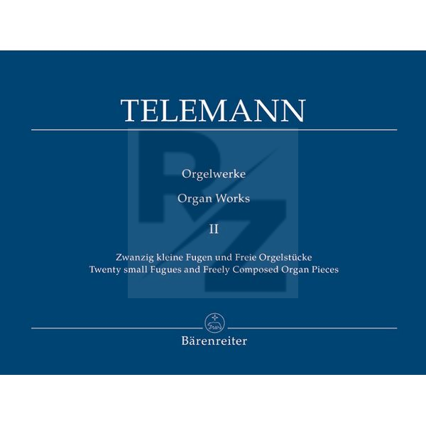 Image Bärenreiter Telemann Orgelwerke 2