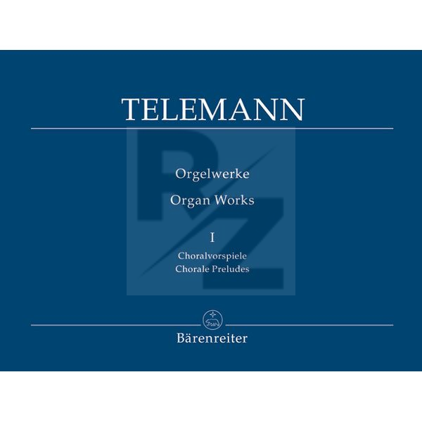 Image Bärenreiter Telemann Orgelwerke 1