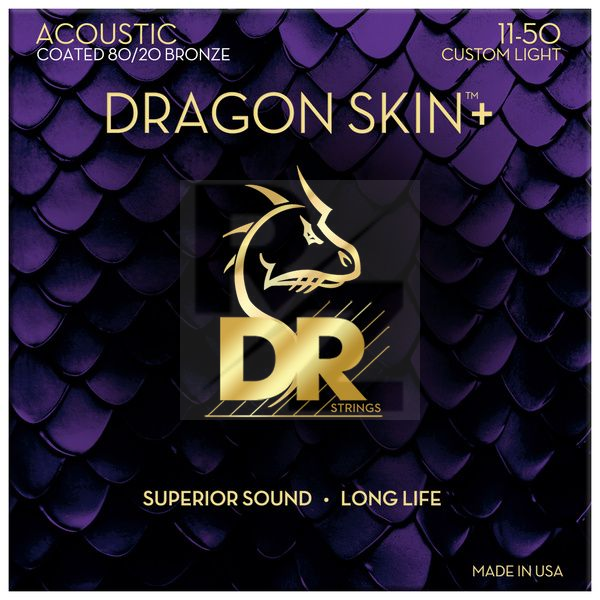 Image DR Strings Dragon Skin+ DA8-11 Coated