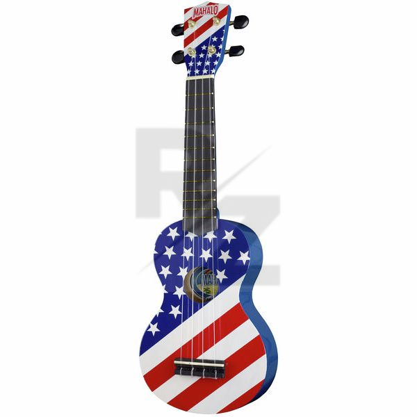 Image Mahalo USA Flag Ukulele