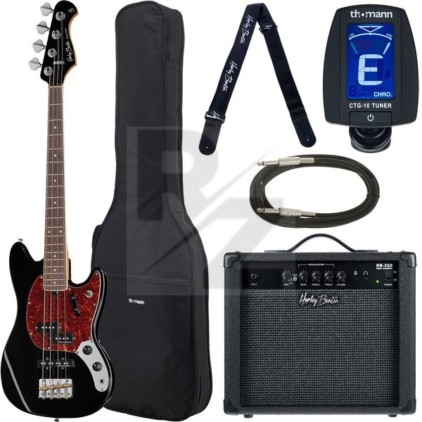 Harley Benton MV-4MSB Black Set Image Harley Benton MV-4MSB Black Set