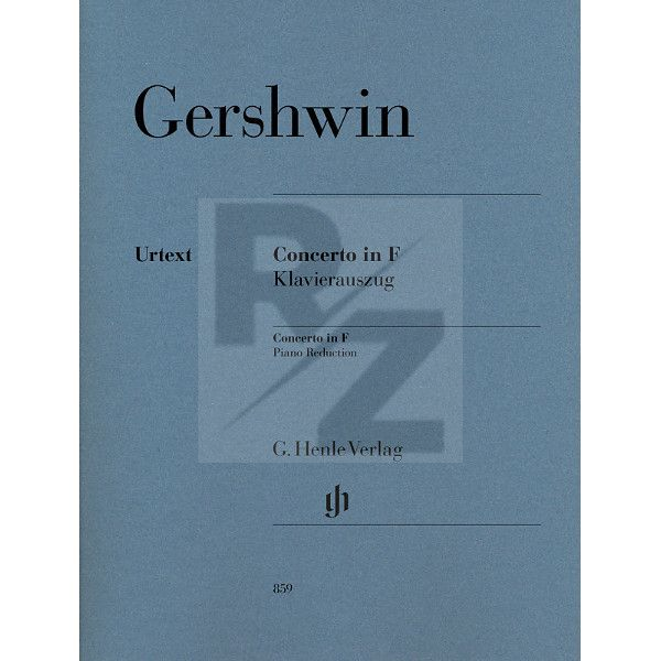 Image Henle Verlag Gershwin Concerto in F