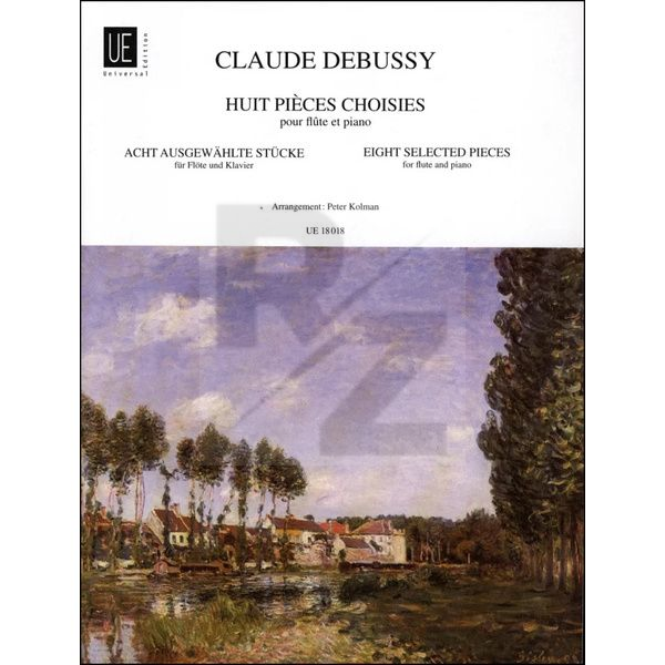 Image Universal Edition Debussy Ausgewählte Stücke