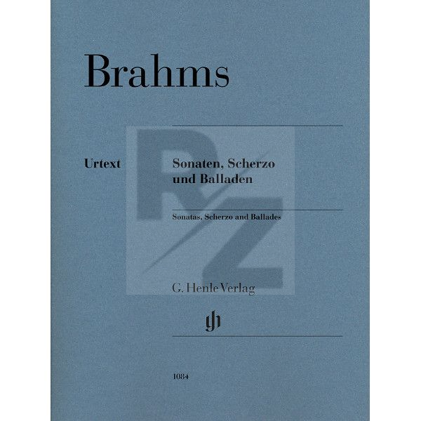 Image Henle Verlag Brahms Sonate Scherzo Ballade