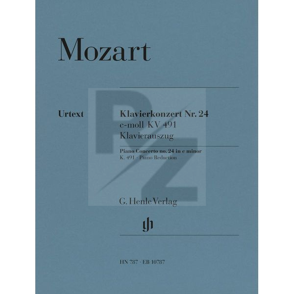 Image Henle Verlag Mozart Piano Concerto KV 491
