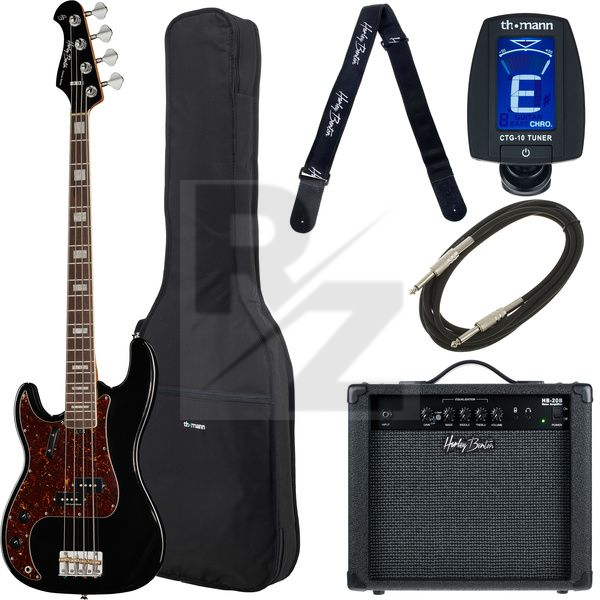 Harley Benton MV-4P LH Black Set Image Harley Benton MV-4P LH Black Set