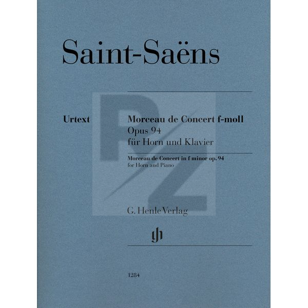 Image Henle Verlag Saint-Saëns Morceau Concert
