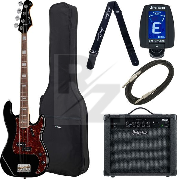 Harley Benton MV-4P Black Set Image Harley Benton MV-4P Black Set