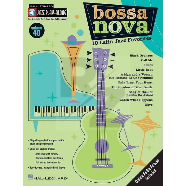 Image Hal Leonard Jazz Play-Along Bossa Nova