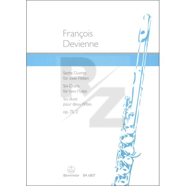 Image Bärenreiter Devienne Flötenduette op. 75/2
