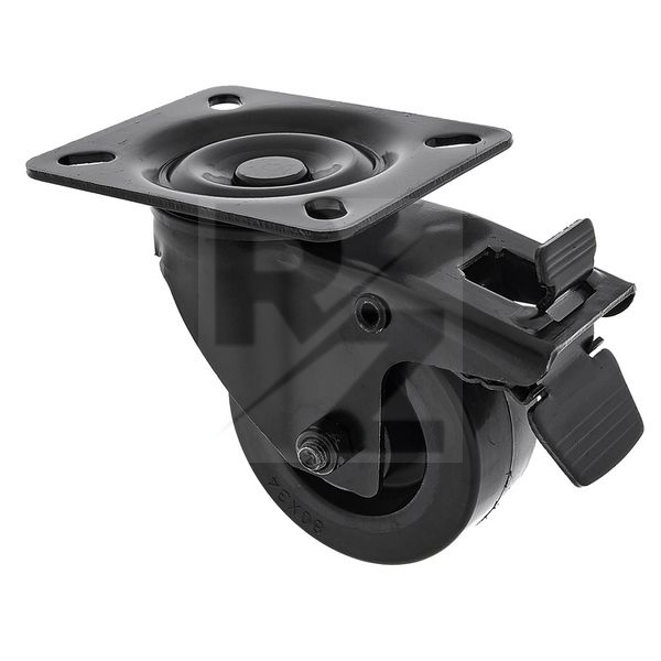 Image Roadworx Black Wheel Braked 80mm