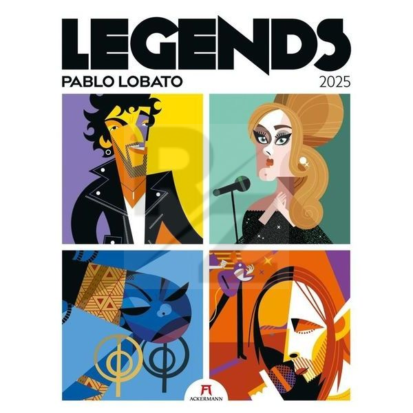 Image Ackermann Verlag Legends Kalender