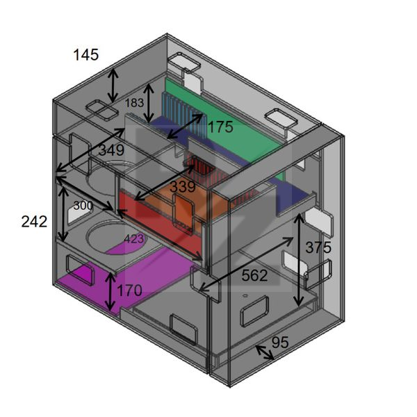 Image Flyht Pro Tour Case MDG ATMe + Fan
