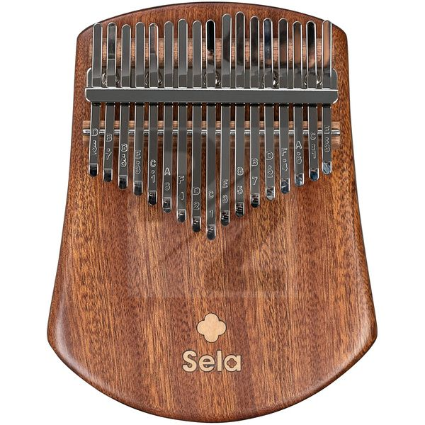 Image Sela Kalimba 17 Solid Sapelli