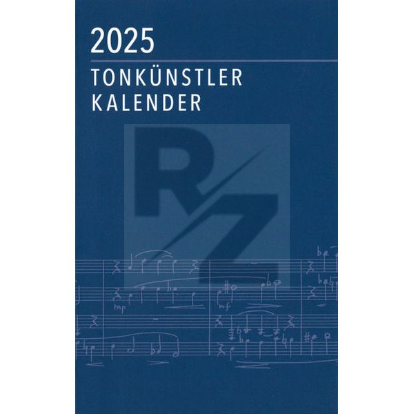 Image Musikverlag Robert Lienau Tonkünstler-Kalender 2025