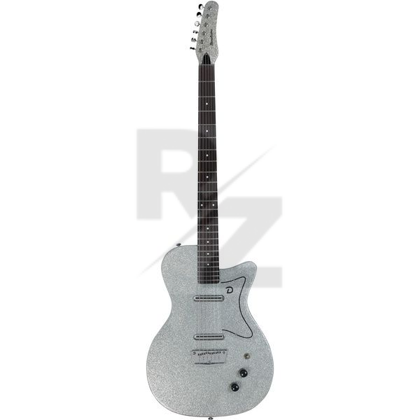 Image Danelectro 56 Baritone Silver Metal Flake
