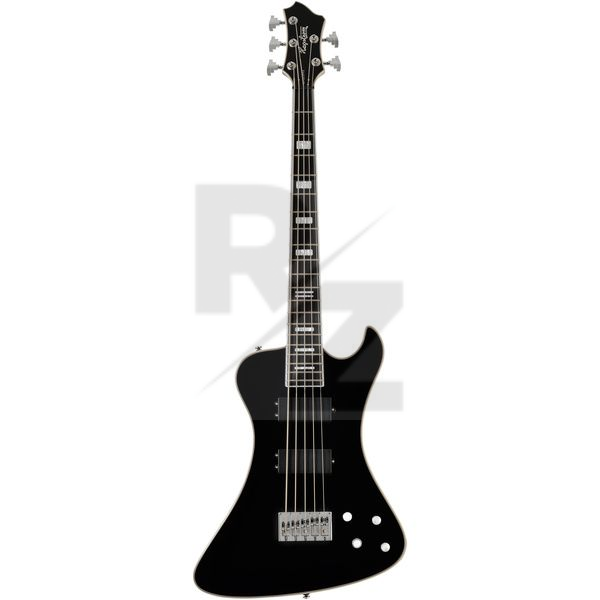 Image Hagstrom Nekromant 5 Black Gloss
