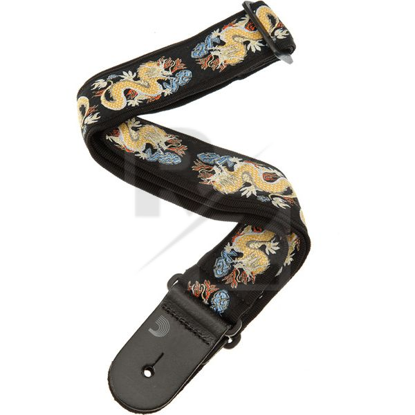 Image Daddario Guitar Strap 50F08 Dragon