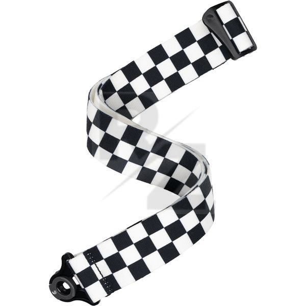 Image Daddario Auto Lock Strap Checkerboard