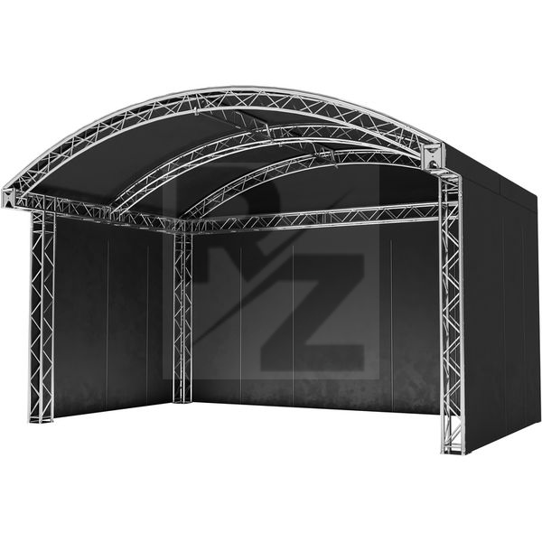 Image Global Truss Round Arch Stage 6x4m