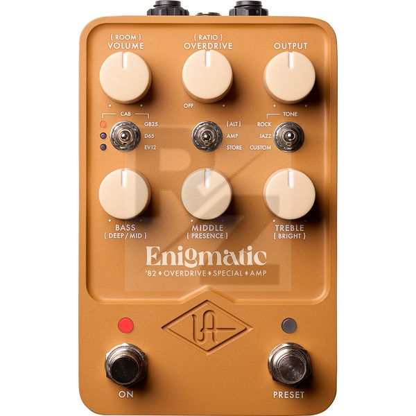 Universal Audio UAFX Enigmatic '82 Overdrive Image Universal Audio UAFX Enigmatic '82 Overdrive
