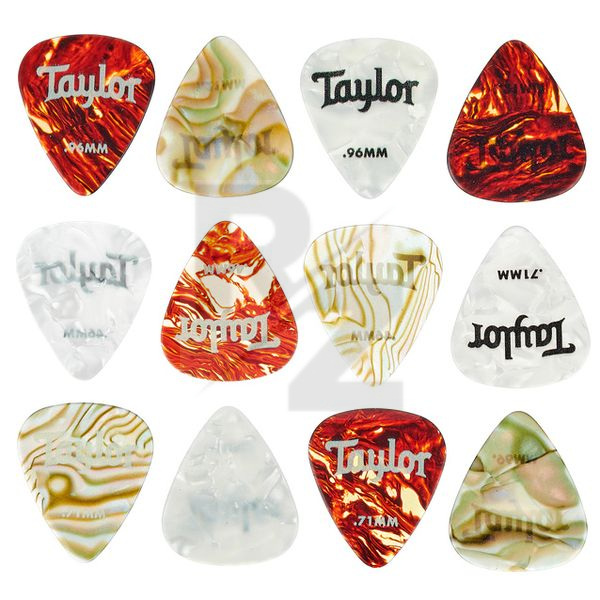 Taylor Celluloid Pick Tin Set Image Taylor Celluloid Pick Tin Set