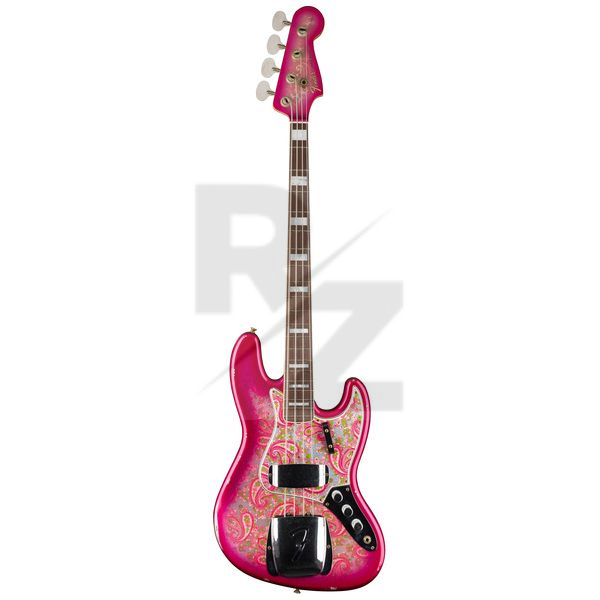 Fender LTD Jazz Bass Rel Pink Paisley Image Fender LTD Jazz Bass Rel Pink Paisley