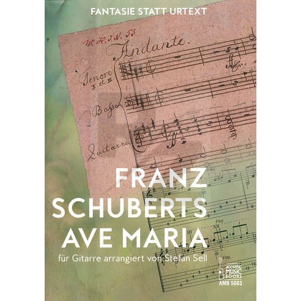 Image Acoustic Music Books Schubert Ave Maria Gitarre