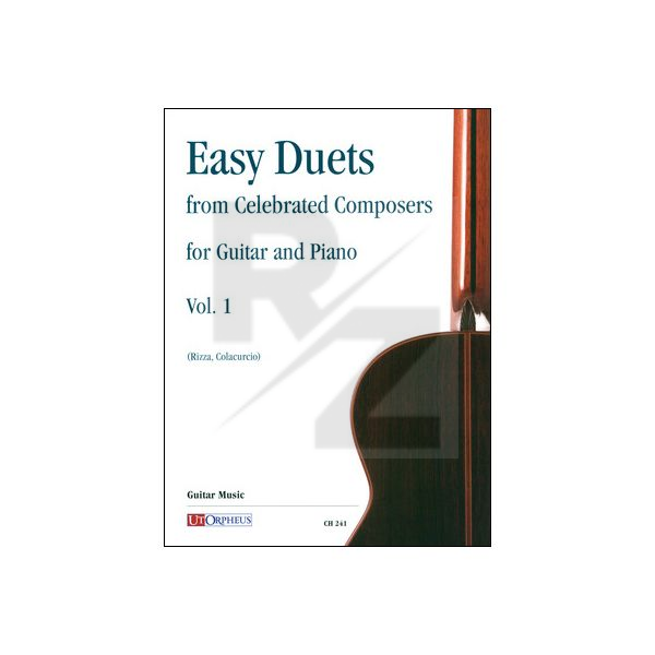 Image UT Orpheus Edizioni Easy Duets From Celebrated