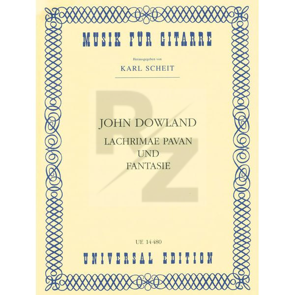 Image Universal Edition Dowland Lachrimae Pavan