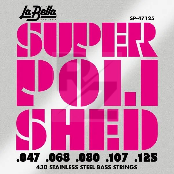 Image La Bella SP-47125 Super Polished 5 Bass
