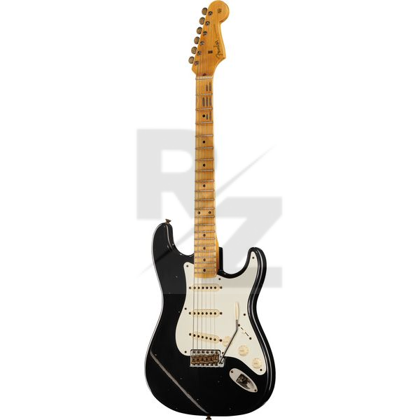 Fender 57 Strat BLK Journeyman Relic Image Fender 57 Strat BLK Journeyman Relic
