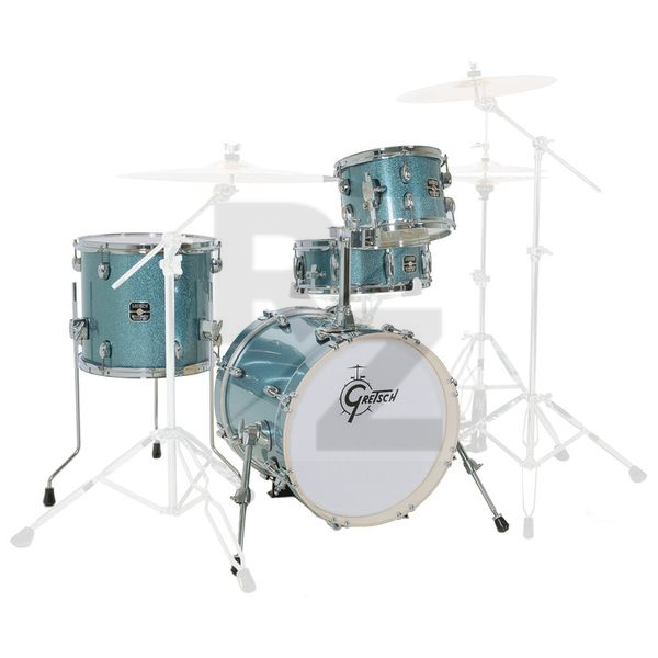 Image Gretsch Drums Energy Street Set Blue Sparkle