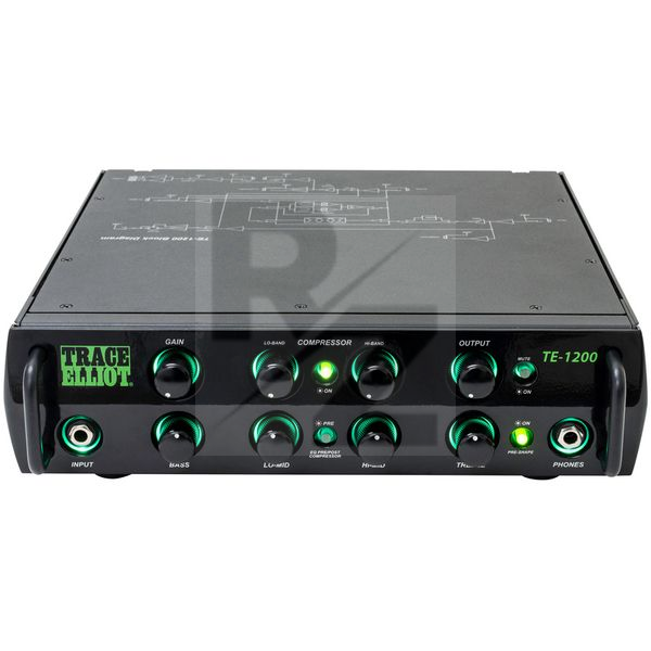 Image Trace Elliot TE-1200 Bass Amp Head