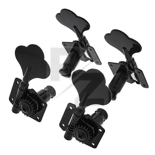 Harley Benton Parts J-Bass Tuners Set Black Image Harley Benton Parts J-Bass Tuners Set Black