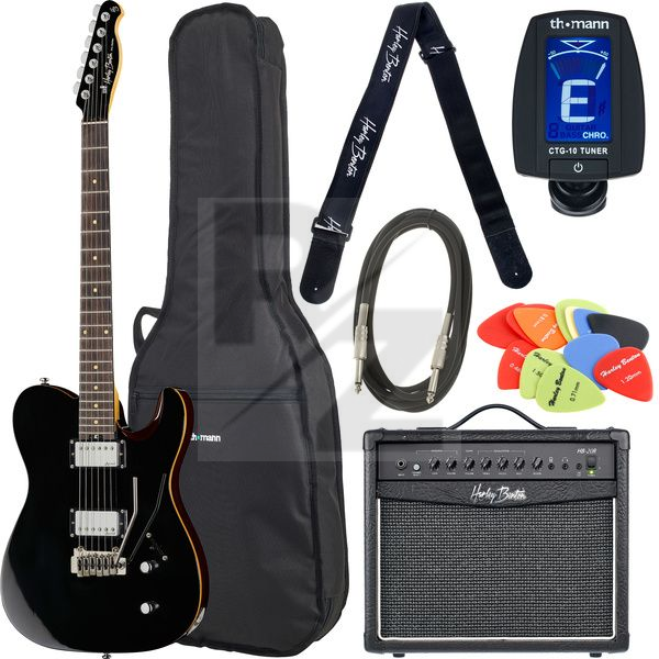 Harley Benton Fusion-T HH EB BK Set Image Harley Benton Fusion-T HH EB BK Set