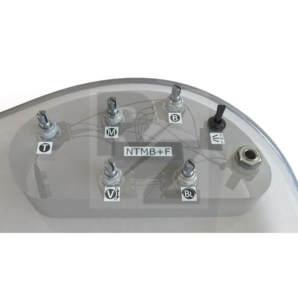 Image Bartolini NTMB+F 3-Band Bass Preamp