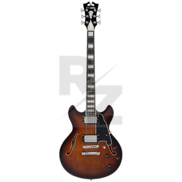 D'Angelico Premier Mini DC Brown Burst Image D'Angelico Premier Mini DC Brown Burst