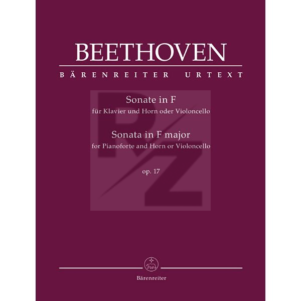 Image Bärenreiter Beethoven Sonate F-Dur op. 17