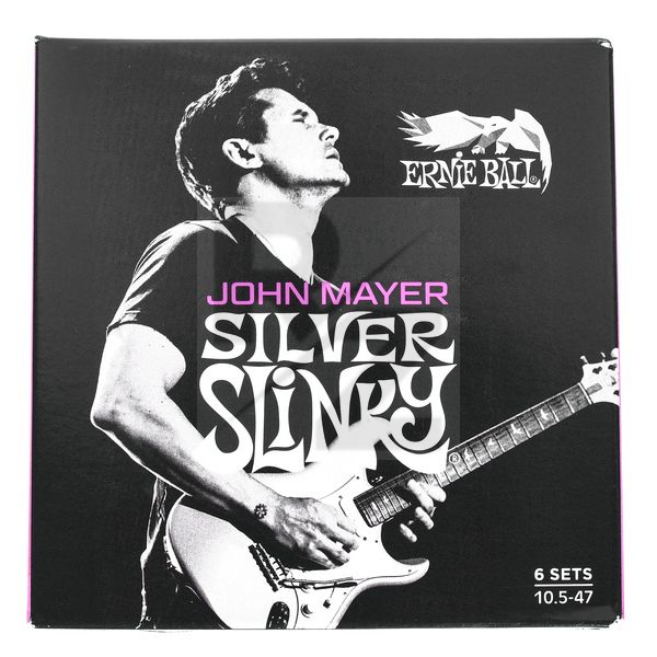 Image Ernie Ball Silver Slinky John Mayer 6 Set